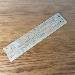 Vintage General Foods Profit Calculator Slide Rule Jell O Shelf Salesman Tool